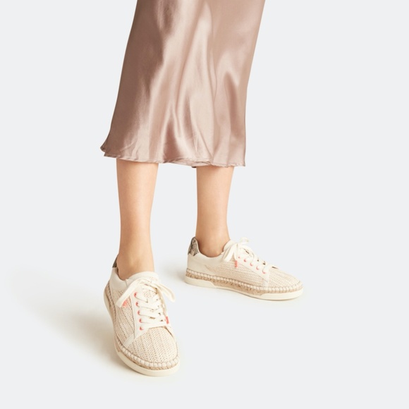 Dolce Vita Shoes - Dolce Vita Espadrille Sneakers Madox In Ivory